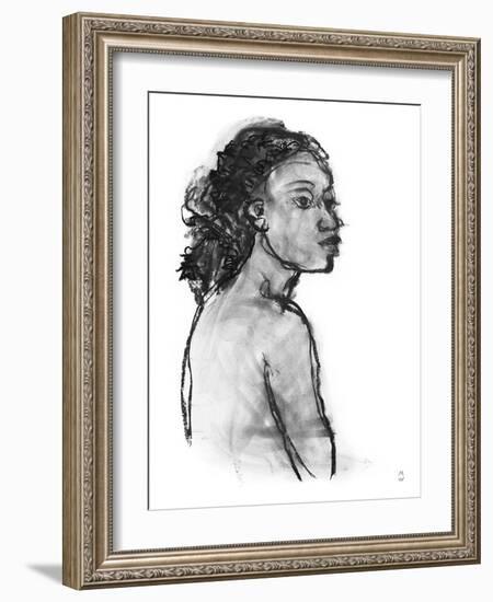 Portrait Expression - Glance-Manny Woodard-Framed Giclee Print