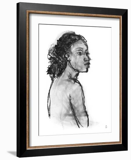 Portrait Expression - Glance-Manny Woodard-Framed Giclee Print