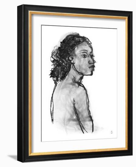 Portrait Expression - Glance-Manny Woodard-Framed Giclee Print