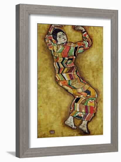 Portrait Friederike Maria Beer, 1914-Egon Schiele-Framed Giclee Print