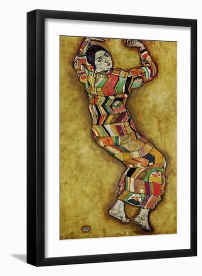 Portrait Friederike Maria Beer, 1914-Egon Schiele-Framed Giclee Print