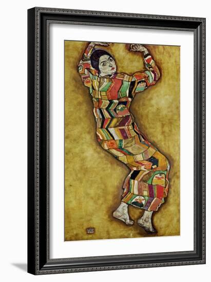 Portrait Friederike Maria Beer, 1914-Egon Schiele-Framed Giclee Print