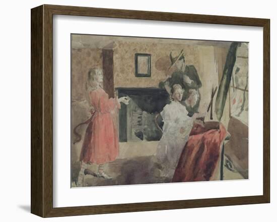 Portrait Group, 1897-98-Gwen John-Framed Giclee Print