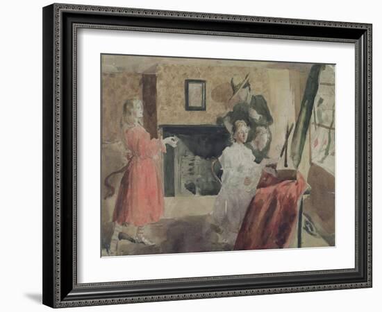 Portrait Group, 1897-98-Gwen John-Framed Giclee Print