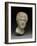 Portrait Head of a Man, C.A.D. 130-145 (Marble)-Roman-Framed Giclee Print