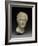 Portrait Head of a Man, C.A.D. 130-145 (Marble)-Roman-Framed Giclee Print