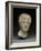 Portrait Head of a Man, C.A.D. 130-145 (Marble)-Roman-Framed Giclee Print