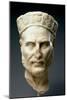 Portrait Head of a Priest or Magistrate, from Greece or Asia Mino, Late 3Rd Century (Marble)-Roman-Mounted Giclee Print