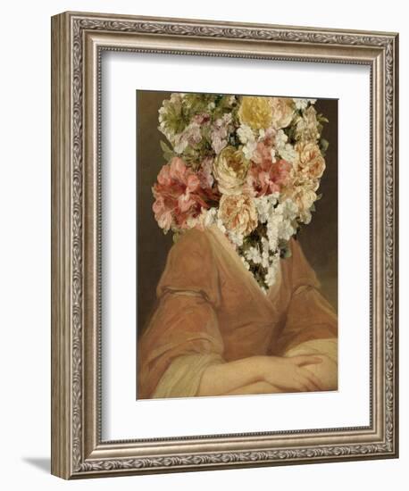 Portrait in Bloom II-Annie Warren-Framed Premium Giclee Print