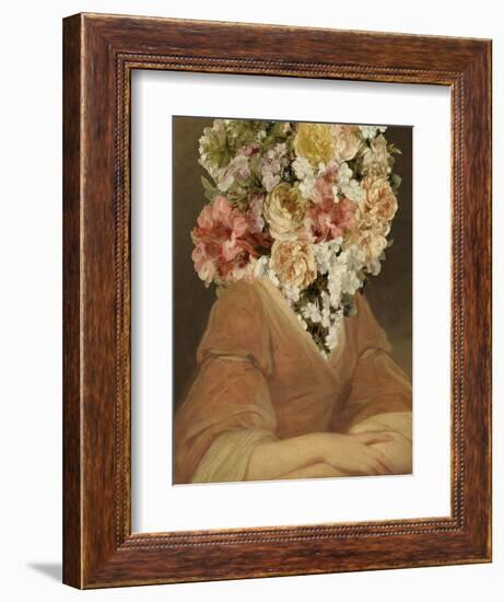 Portrait in Bloom II-Annie Warren-Framed Premium Giclee Print