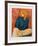 Portrait in Blue-Alain Bonnefoit-Framed Collectable Print