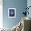 Portrait in Blue-Diana Ong-Framed Giclee Print displayed on a wall