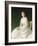 Portrait in White, 1889-Frank Weston Benson-Framed Premium Giclee Print