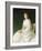 Portrait in White, 1889-Frank Weston Benson-Framed Premium Giclee Print