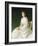 Portrait in White, 1889-Frank Weston Benson-Framed Premium Giclee Print