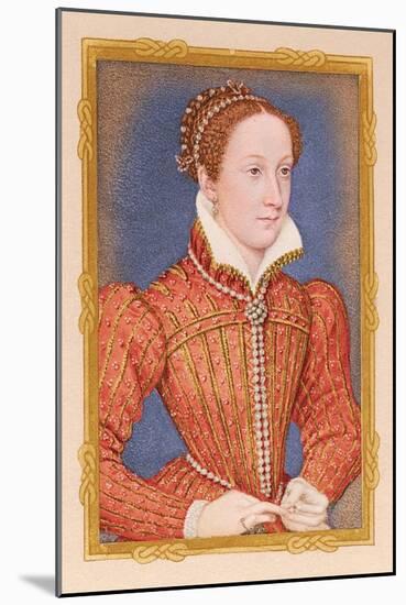 'Portrait - Mary, Queen of Scots', c16th century, (1904). Artists-Unknown-Mounted Giclee Print