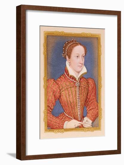 'Portrait - Mary, Queen of Scots', c16th century, (1904). Artists-Unknown-Framed Giclee Print