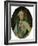 Portrait Medallion of Louis XVI (1754-93) 1775-Joseph Siffred Duplessis-Framed Giclee Print