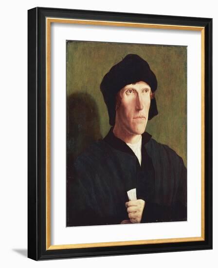 Portrait of 38-Year-Old Man, Ca 1521-Lucas van Leyden-Framed Giclee Print