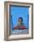 Portrait of 9 Year Old Boy in Swimming Pool, Kiamesha Lake, New York, USA-Paul Sutton-Framed Photographic Print