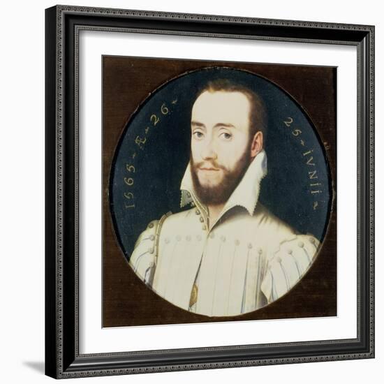 Portrait of a Bearded Gentleman, Aged 26, 1565-Francois Clouet-Framed Giclee Print