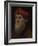 Portrait of a Bearded Prelate, C.1520-40 (Oil on Canvas)-Italian School-Framed Giclee Print