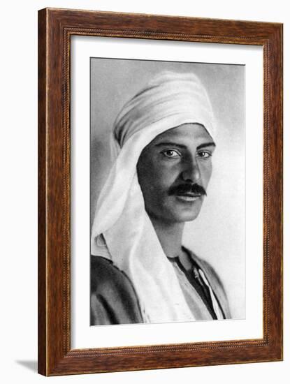 Portrait of a Bedouin, C1920S--Framed Giclee Print