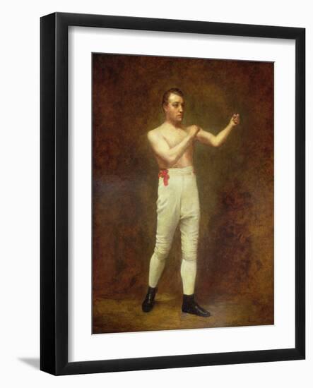 Portrait of a Boxer, circa 1800-English-Framed Giclee Print