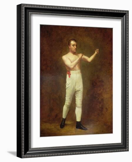 Portrait of a Boxer, circa 1800-English-Framed Giclee Print