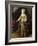 Portrait of a Boy, aged 3, in a Green Dress, Holding a Battledore and Shuttlecock-English School-Framed Giclee Print