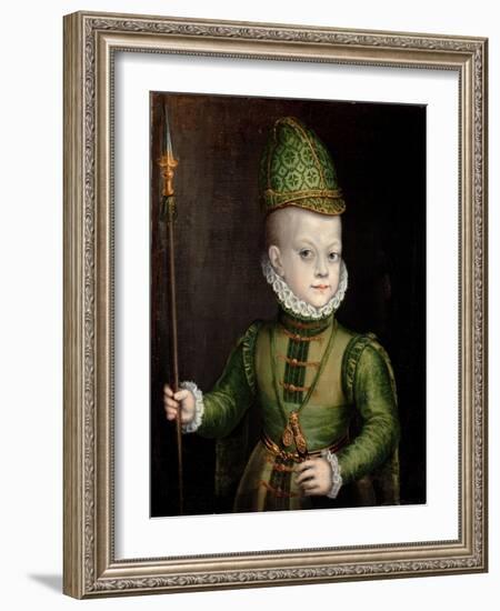 Portrait of a Boy at the Spanish Court, C.1565-70-Sofonisba Anguissola-Framed Giclee Print