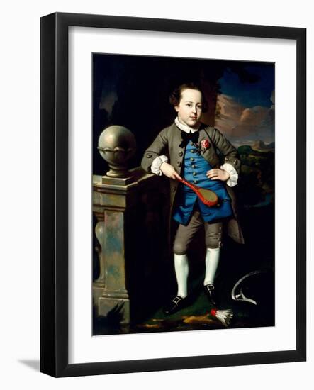 Portrait of a Boy, C.1758-60 (Oil on Canvas)-John Singleton Copley-Framed Giclee Print