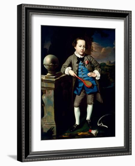 Portrait of a Boy, C.1758-60 (Oil on Canvas)-John Singleton Copley-Framed Giclee Print