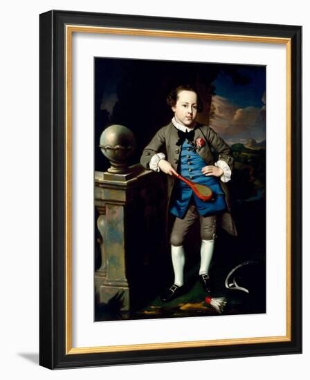 Portrait of a Boy, C.1758-60 (Oil on Canvas)-John Singleton Copley-Framed Giclee Print