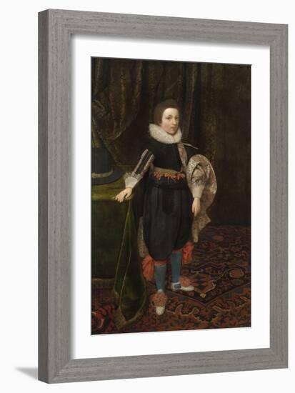 Portrait of a Boy, Early to Mid 1620s-Daniel Mytens-Framed Giclee Print