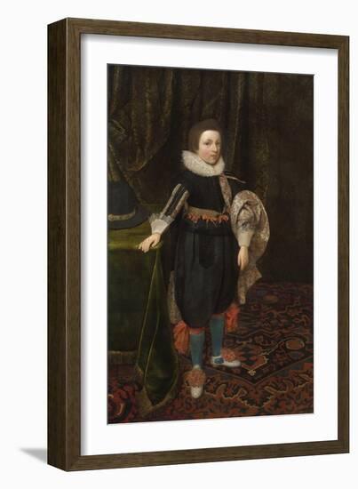 Portrait of a Boy, Early to Mid 1620s-Daniel Mytens-Framed Giclee Print