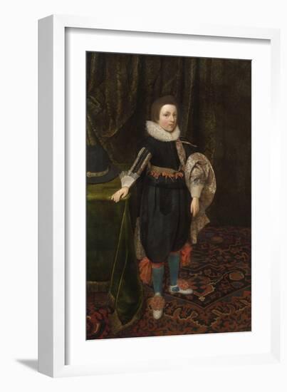 Portrait of a Boy, Early to Mid 1620s-Daniel Mytens-Framed Giclee Print