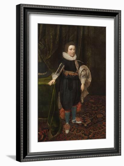 Portrait of a Boy, Early to Mid 1620s-Daniel Mytens-Framed Giclee Print