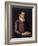 Portrait of a Boy Holding a Book (Oil on Lindenwood Panel)-Italian School-Framed Giclee Print