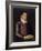 Portrait of a Boy Holding a Book (Oil on Lindenwood Panel)-Italian School-Framed Giclee Print