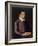 Portrait of a Boy Holding a Book (Oil on Lindenwood Panel)-Italian School-Framed Giclee Print