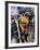 Portrait of a Boy in Costume and Facial Paint, Mardi Gras, Dinagyang, Island of Panay, Philippines-Alain Evrard-Framed Photographic Print