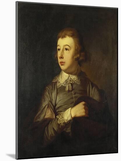 Portrait of a Boy, Said to Be William Pitt the Younger, 18th Century-Tilly Kettle-Mounted Giclee Print