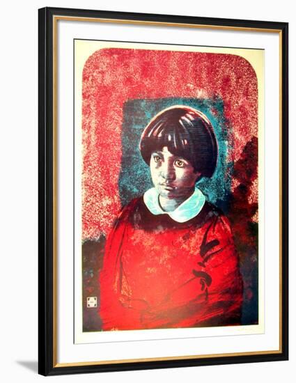 Portrait of a Boy-John Shemitt Houser-Framed Limited Edition