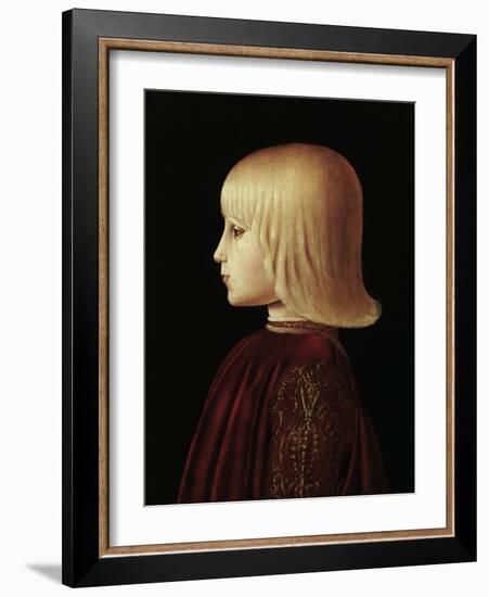 Portrait of a Boy-Piero della Francesca-Framed Giclee Print