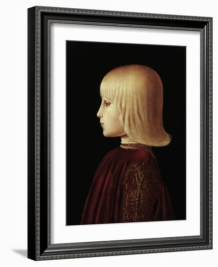 Portrait of a Boy-Piero della Francesca-Framed Giclee Print