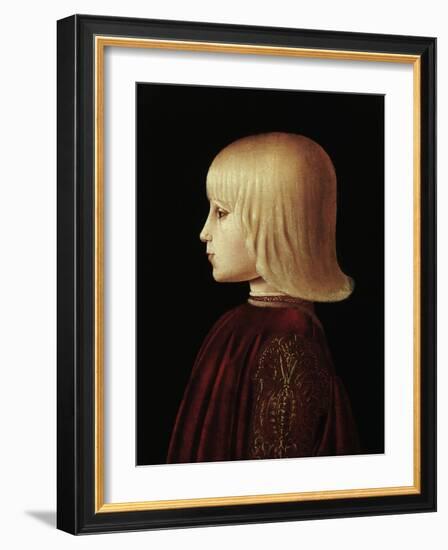 Portrait of a Boy-Piero della Francesca-Framed Giclee Print