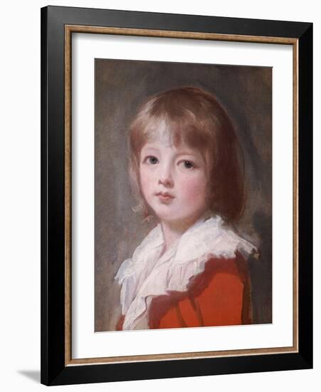 Portrait of a Boy-George Romney-Framed Giclee Print