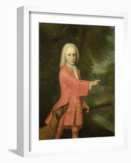 Portrait of a Boy-Jacob Jan Nachenius-Framed Art Print