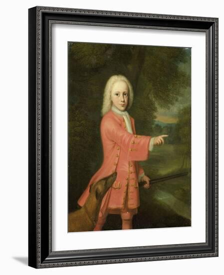 Portrait of a Boy-Jacob Jan Nachenius-Framed Art Print